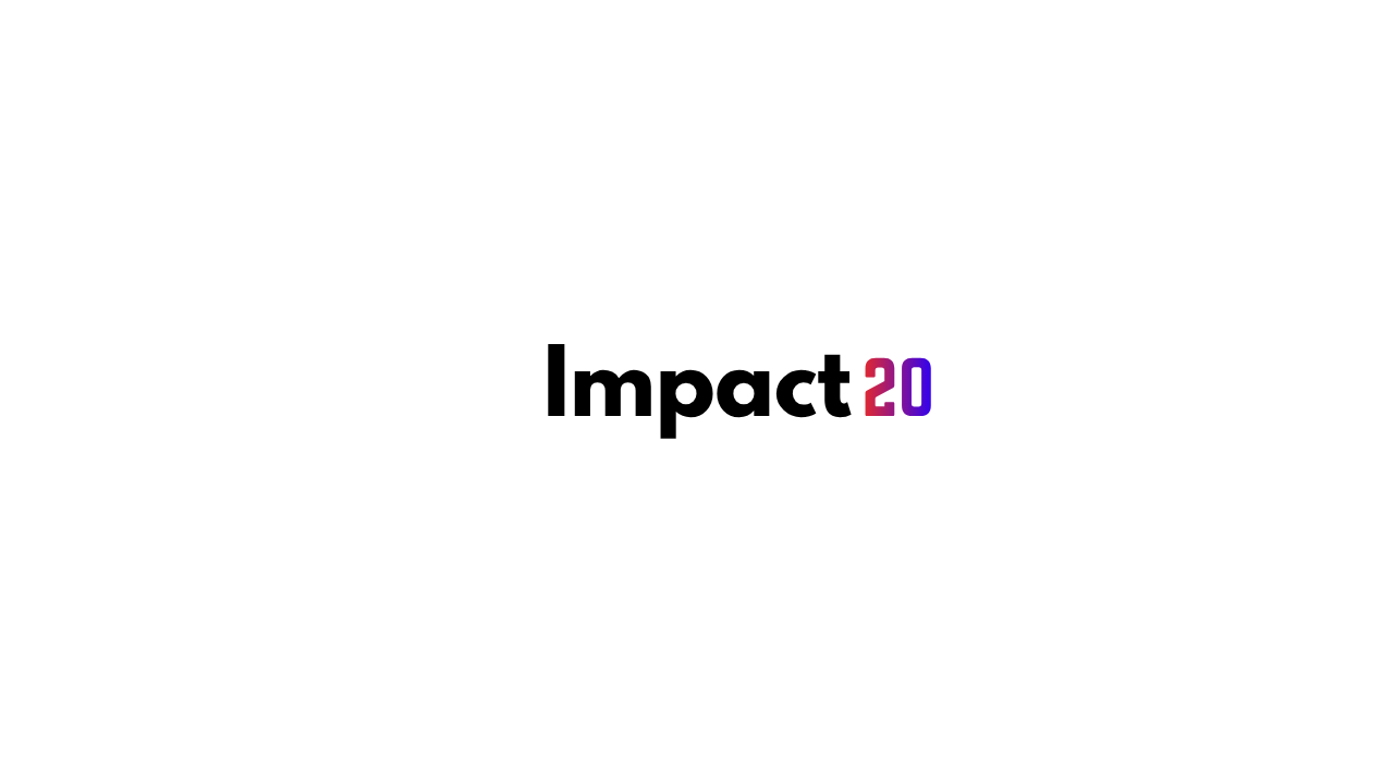 Logo de la série IMPACT 20, propulsée par l’ADIH